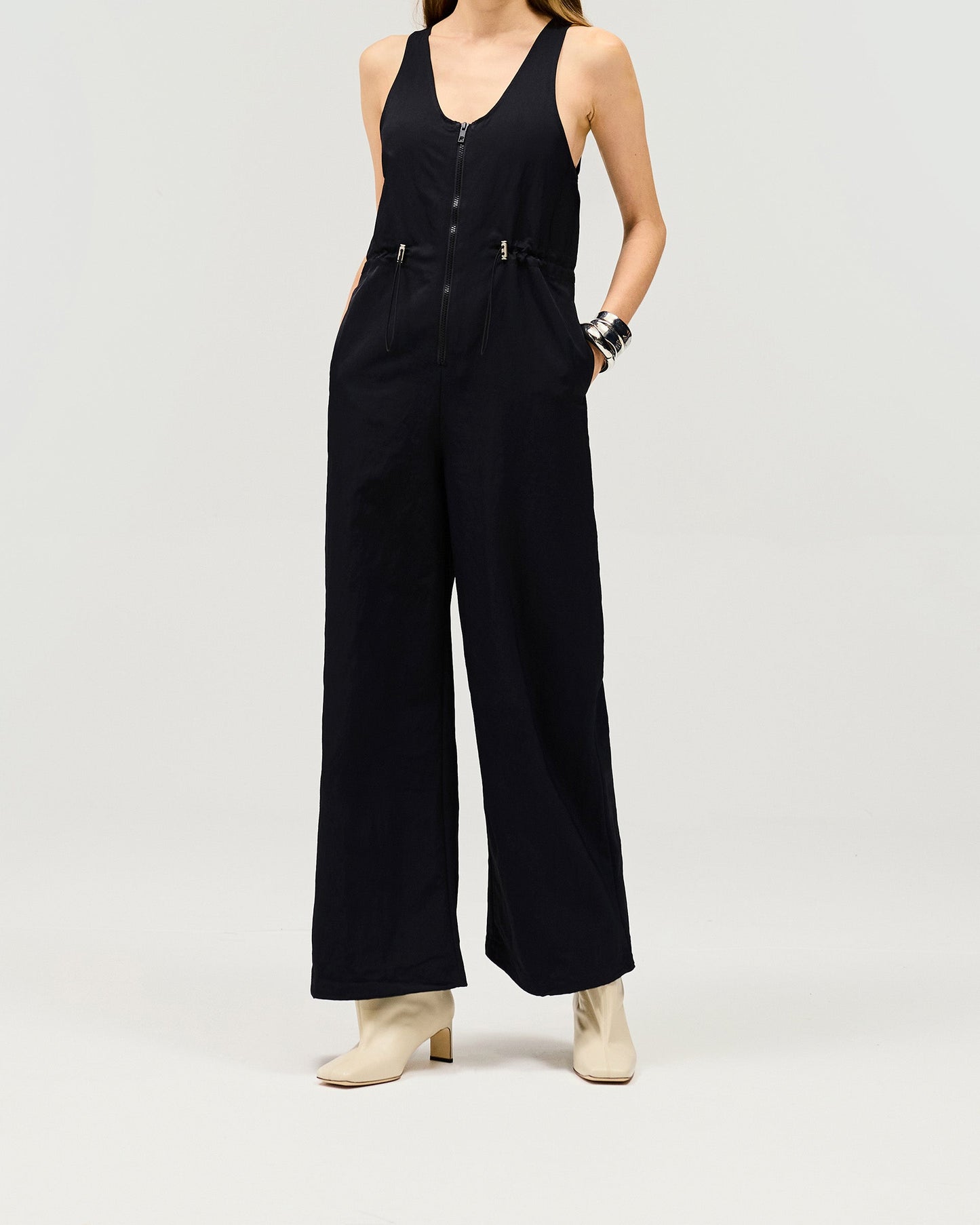 Subway Jumpsuit - Jet Black