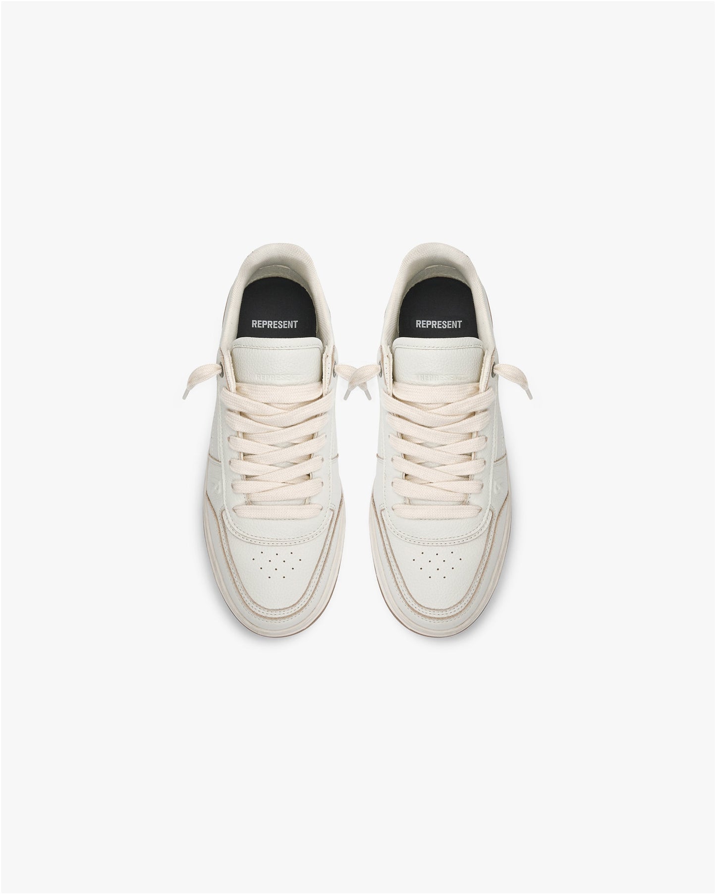 Initial Sneaker - Vintage White Gum