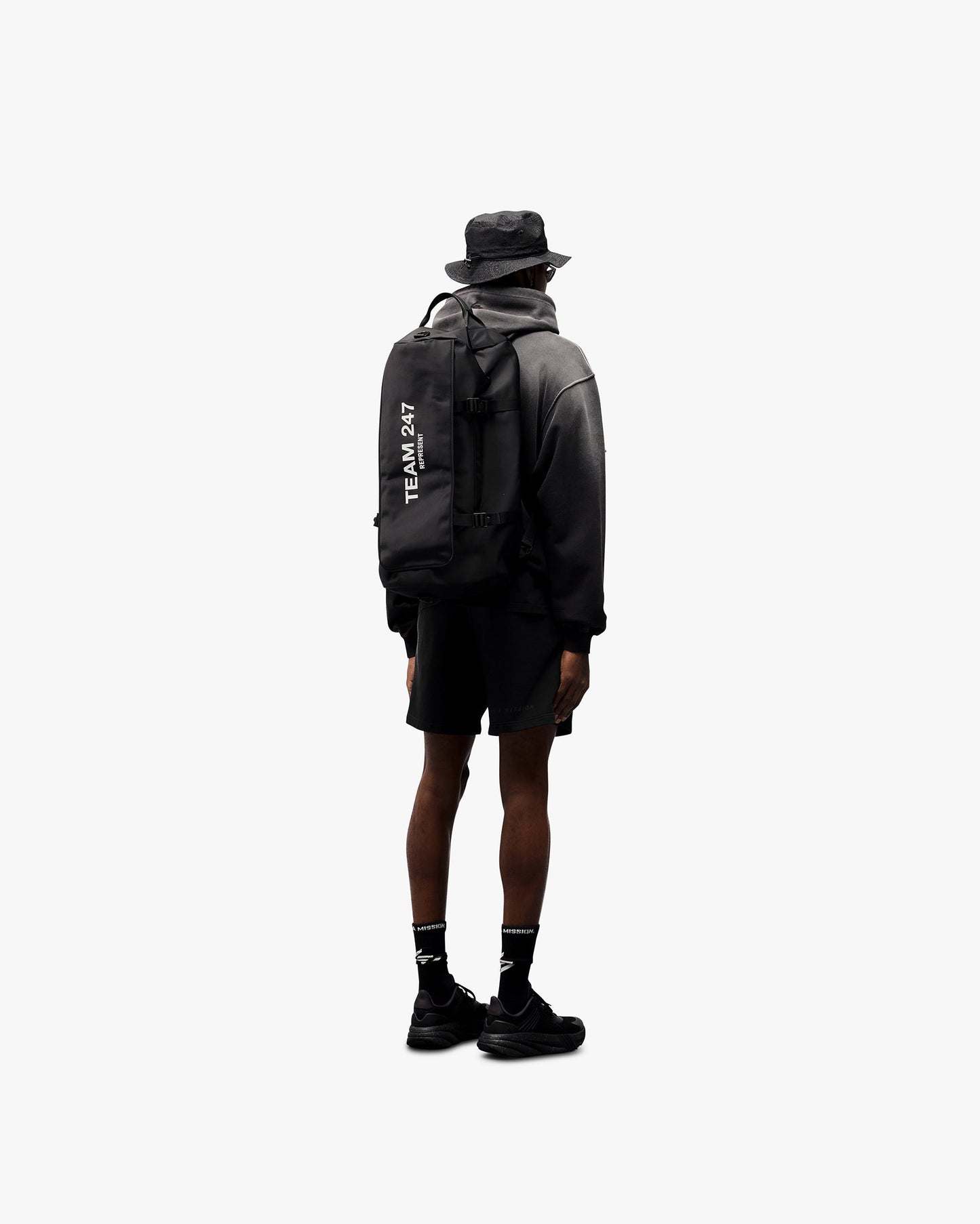 247 Motion Oversized Hoodie - Black