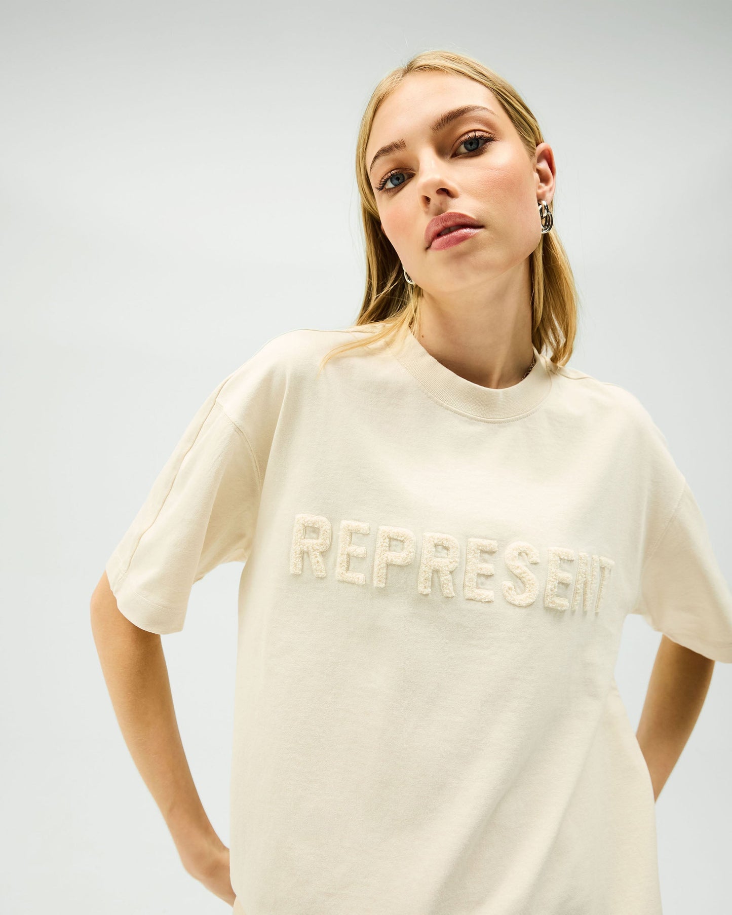 Owners Club Boyfriend T-Shirt - Oat Milk