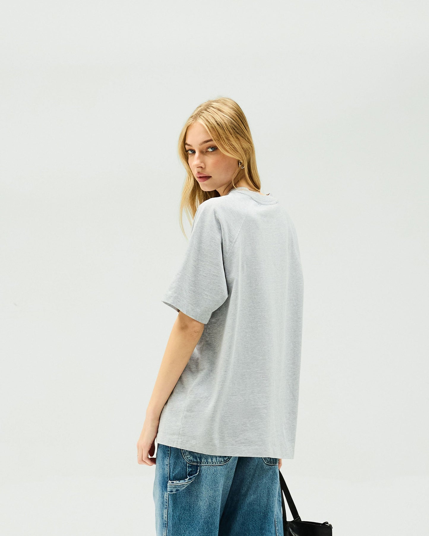 Owners Club Boyfriend T-Shirt - Grey Marl