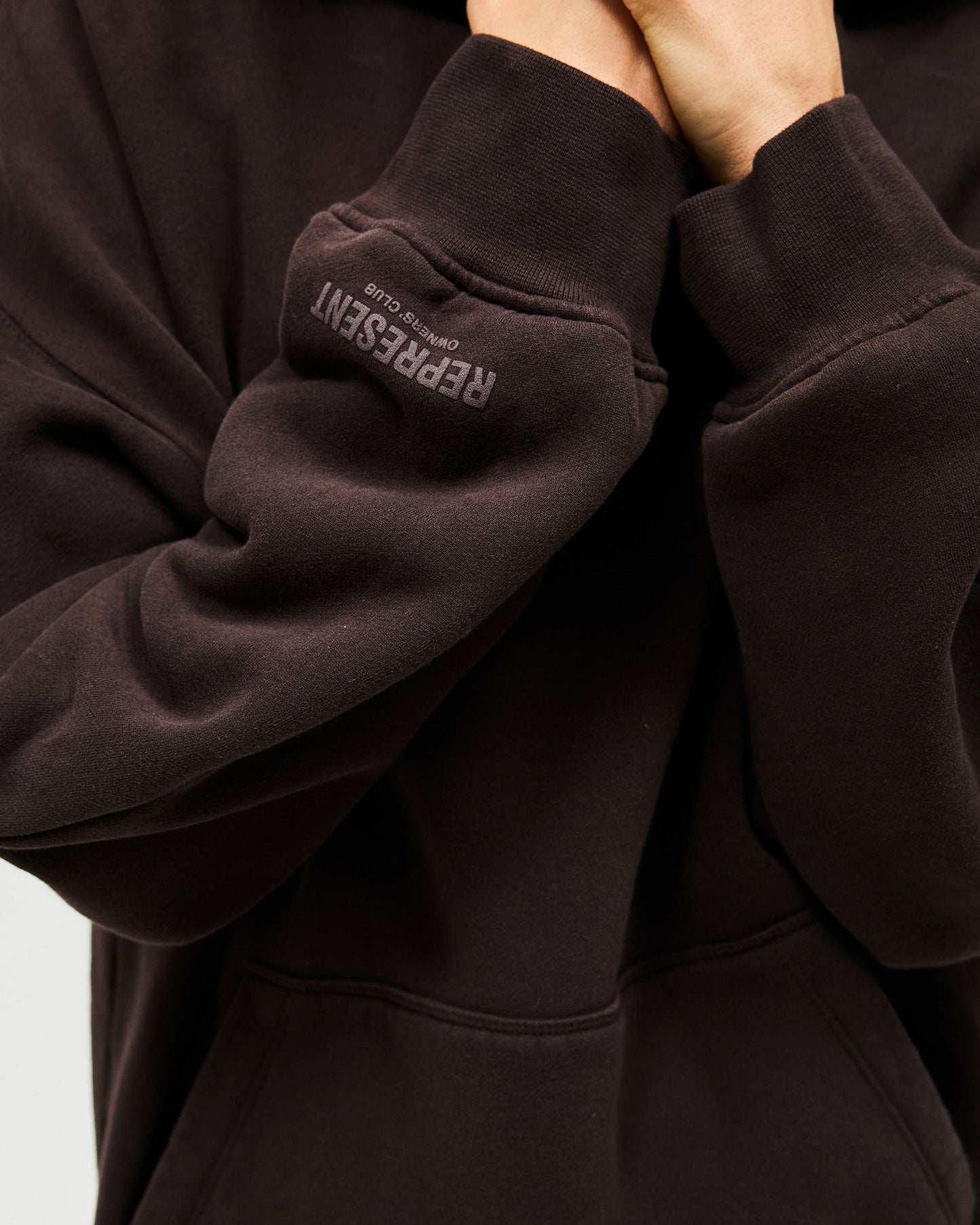 Owners Club Boyfriend Hoodie - Black Coffee