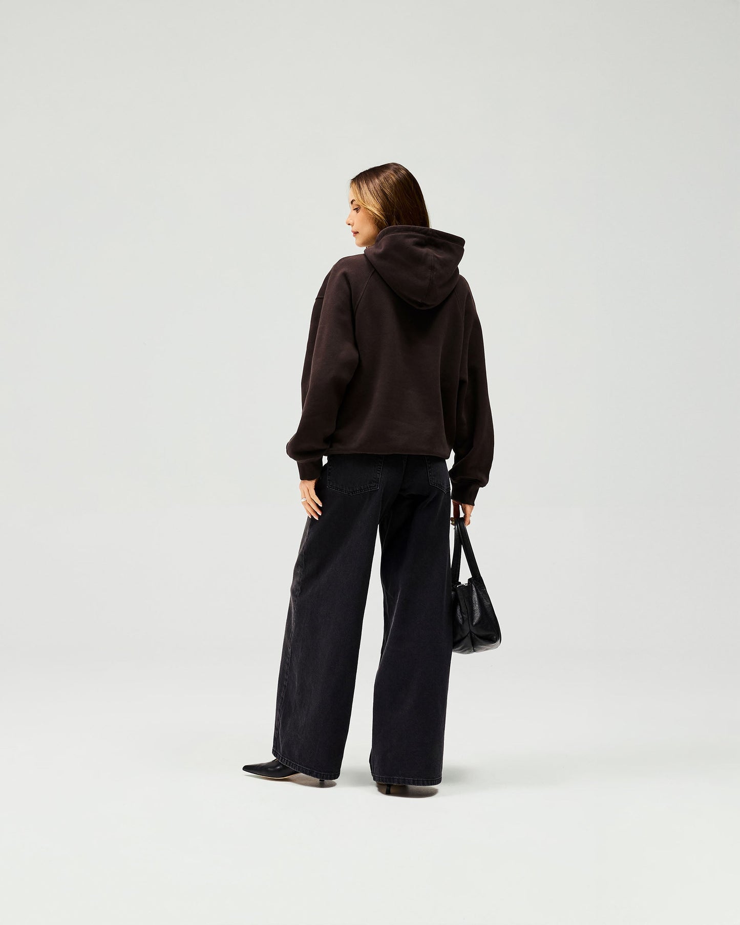Owners Club Boyfriend Hoodie - Black Coffee