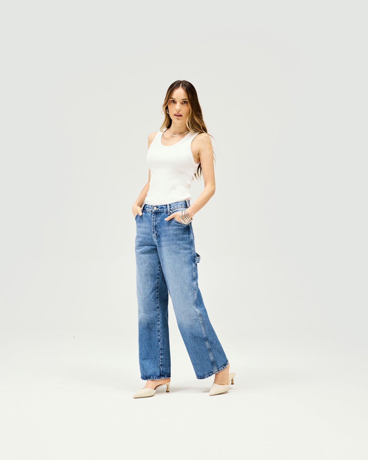Skater Jean - Washed Blue