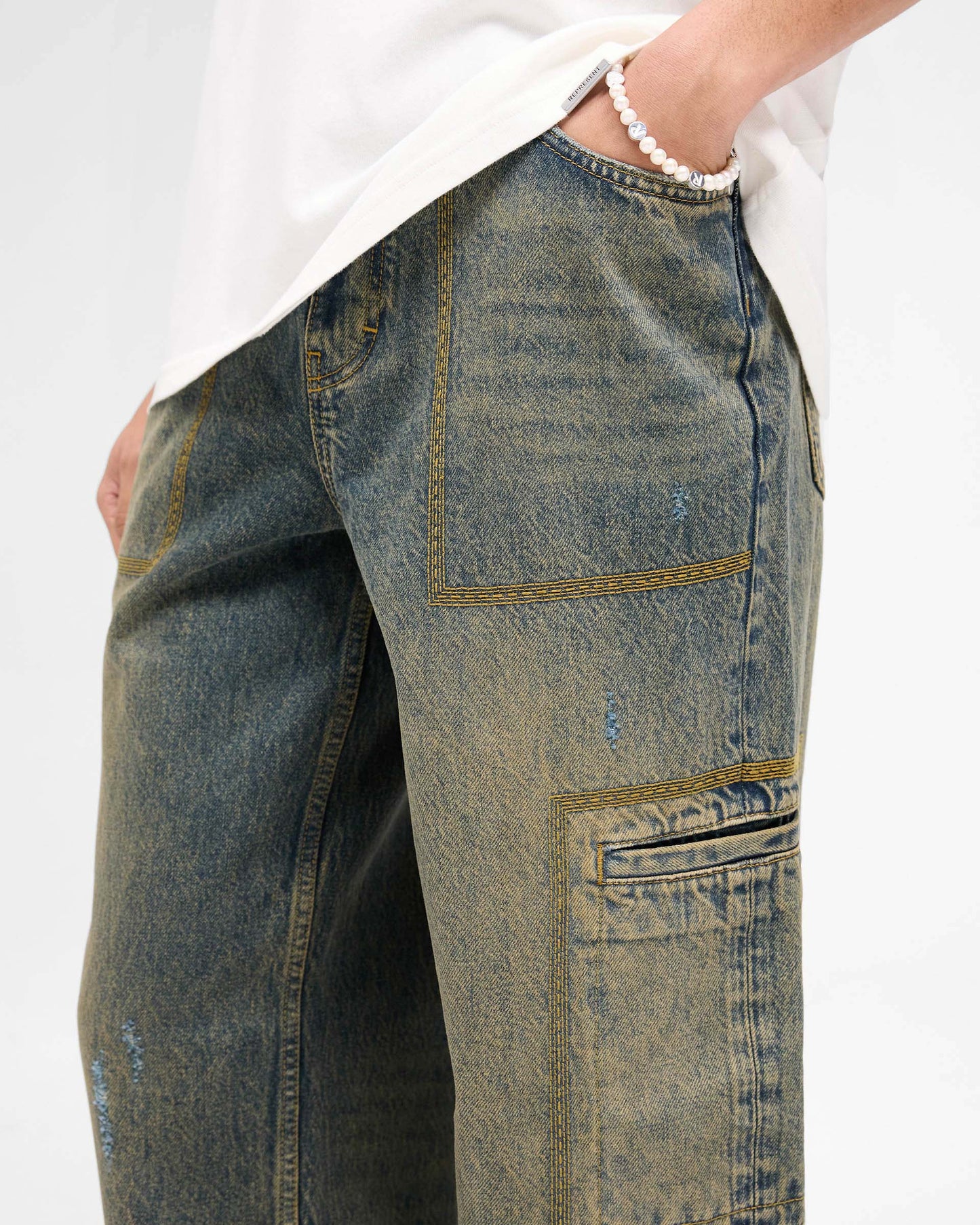 R3 Drive Denim - Tobacco Blue
