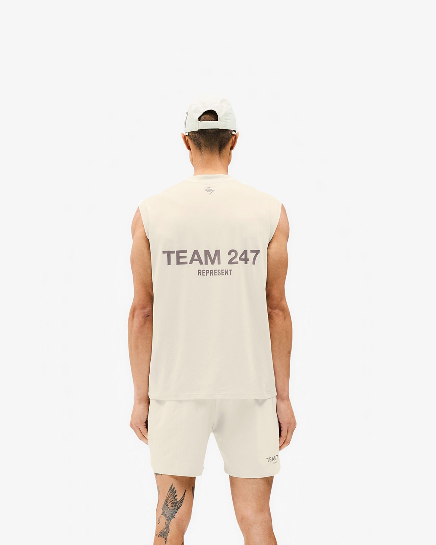 Team 247 Oversized Tank - Cream