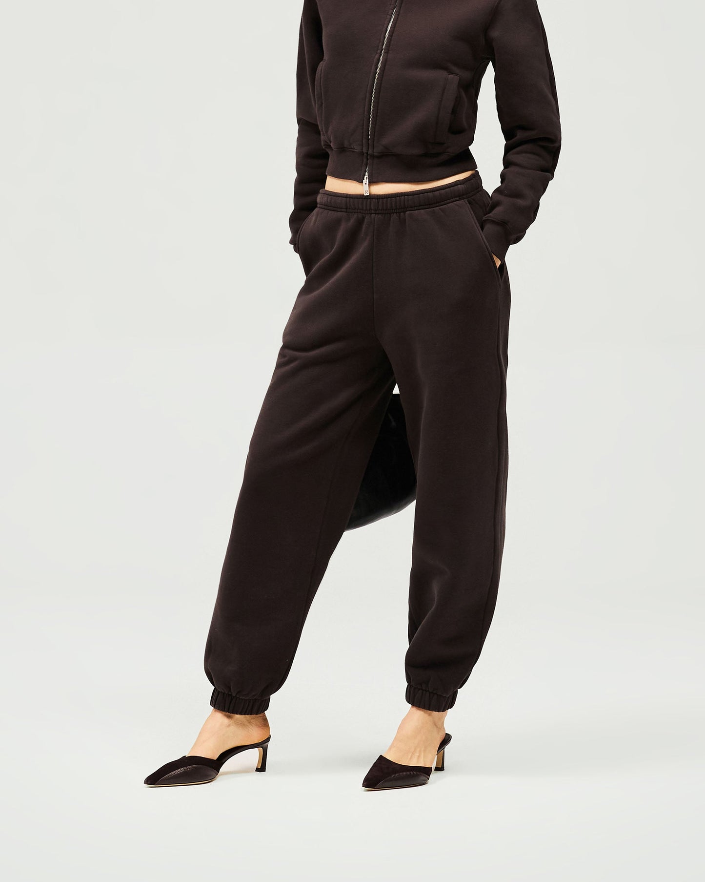 Owners Club Track Pant - Black Coffee