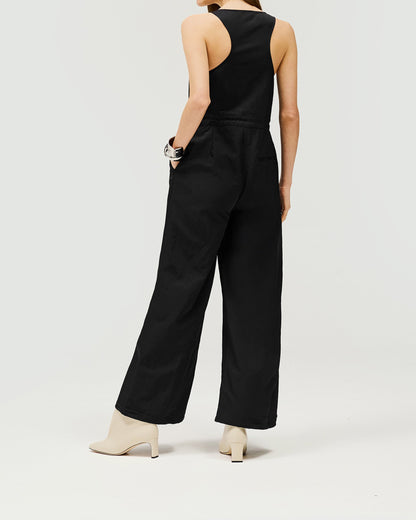 Subway Jumpsuit - Jet Black