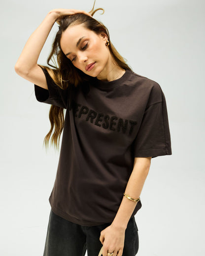 Owners Club Boyfriend T-Shirt - Black Coffee