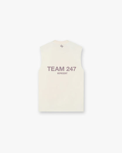 Team 247 Oversized Tank - Cream