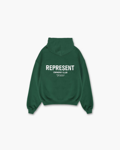 Represent Owners Club Hoodie - Racing Green