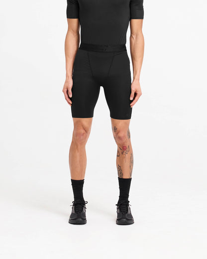 247 Compound Legging Short - Black