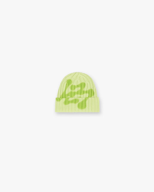 247 Heavy Rib Beanie - Shadow Lime