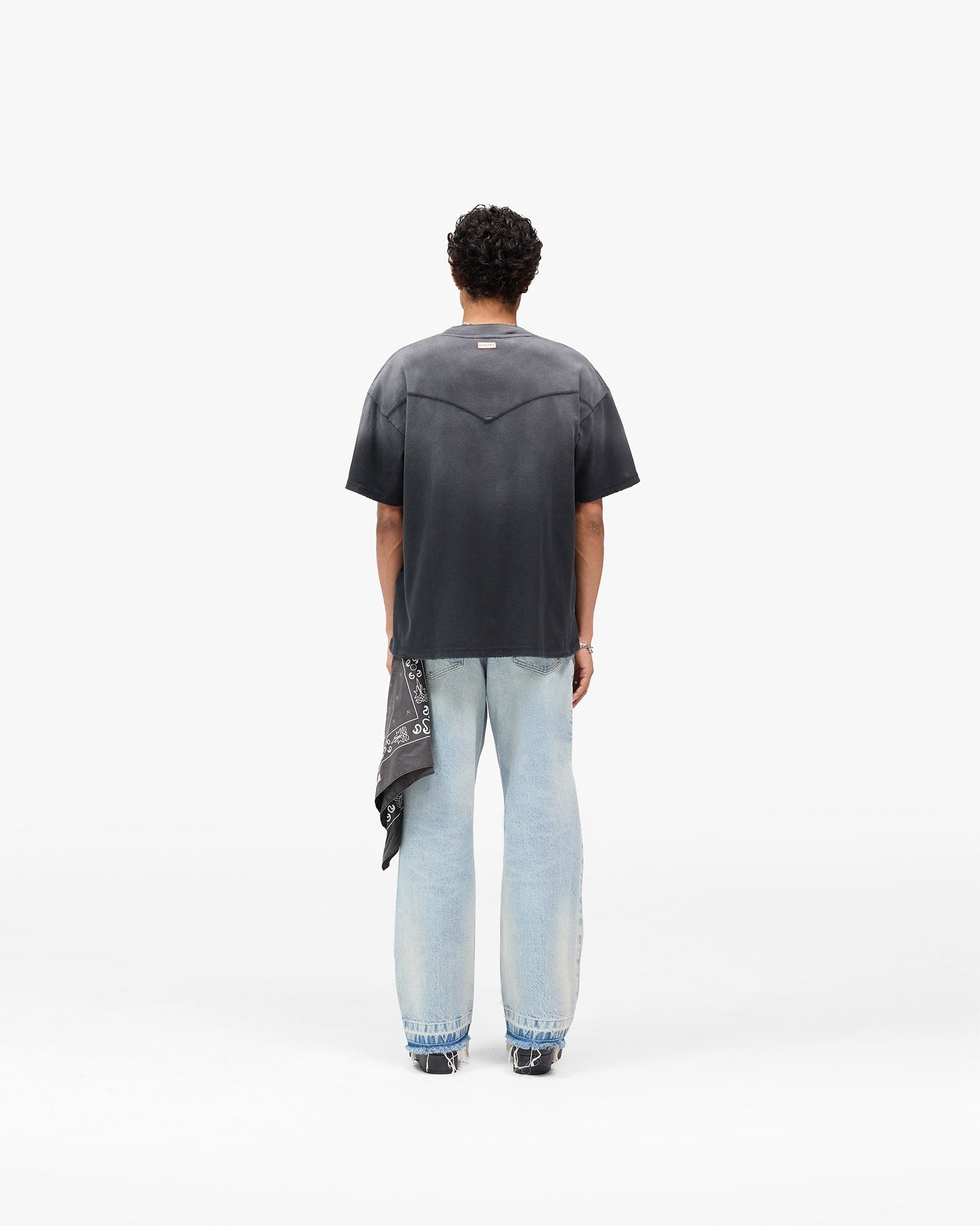 Represent X Hunter T-Shirt - Stained Black