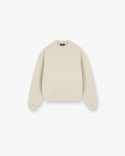 Initial V Notch Sweater - Storm