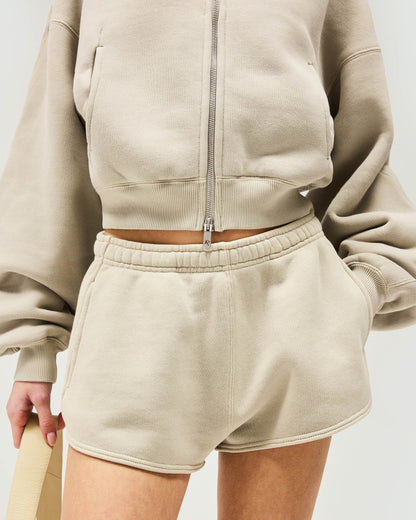 Initial Washed Shorts - Storm