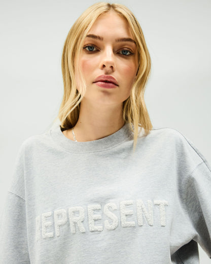 Owners Club Boyfriend T-Shirt - Grey Marl