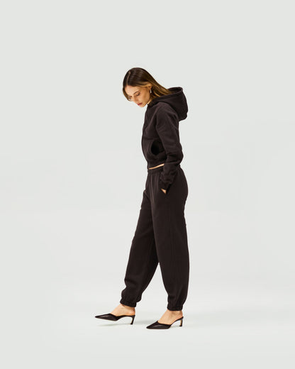 Owners Club Track Pant - Black Coffee