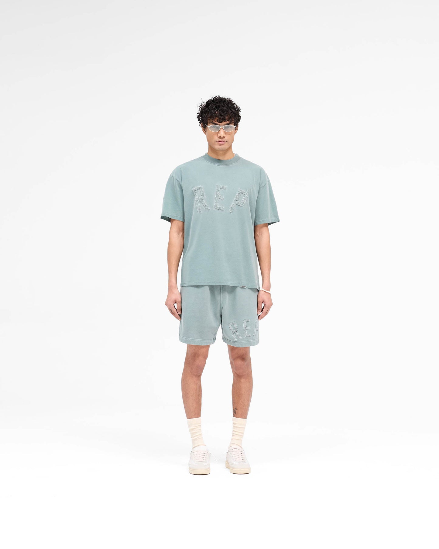 Rep Applique T-Shirt - Forest Green