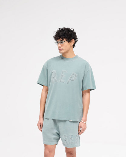 Rep Applique T-Shirt - Forest Green
