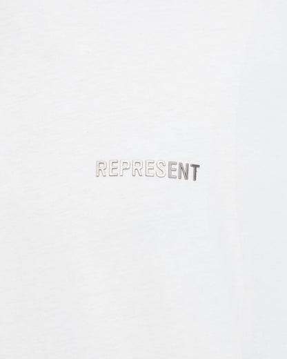 Block Logo T-Shirt - Flat White