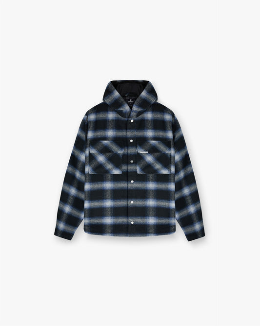 Hooded Overshirt - Midnight Navy
