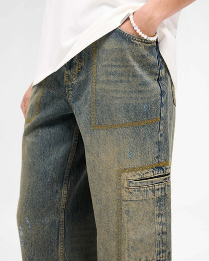 R3 Drive Denim - Tobacco Blue