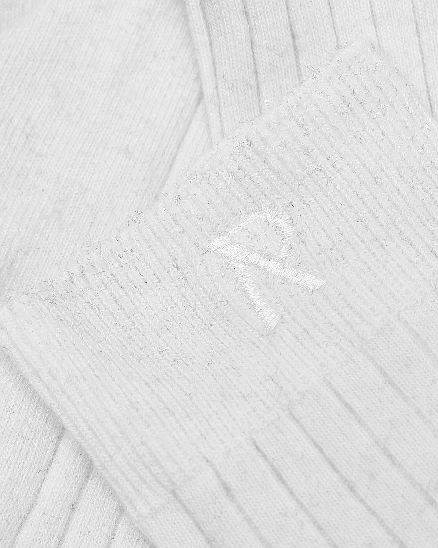 Initial Socks - Flat White