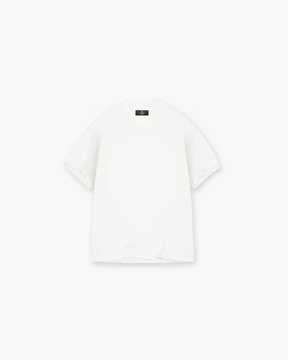Initial T-Shirt - Flat White
