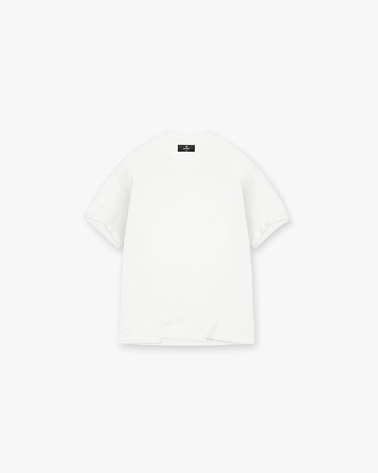 Initial T-Shirt - Flat White