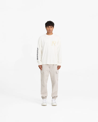Cuffed Cargo Pant - Stone