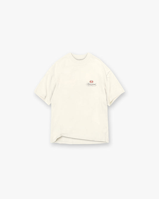 Grand Vintage Hand Drawn T-Shirt - Aged White