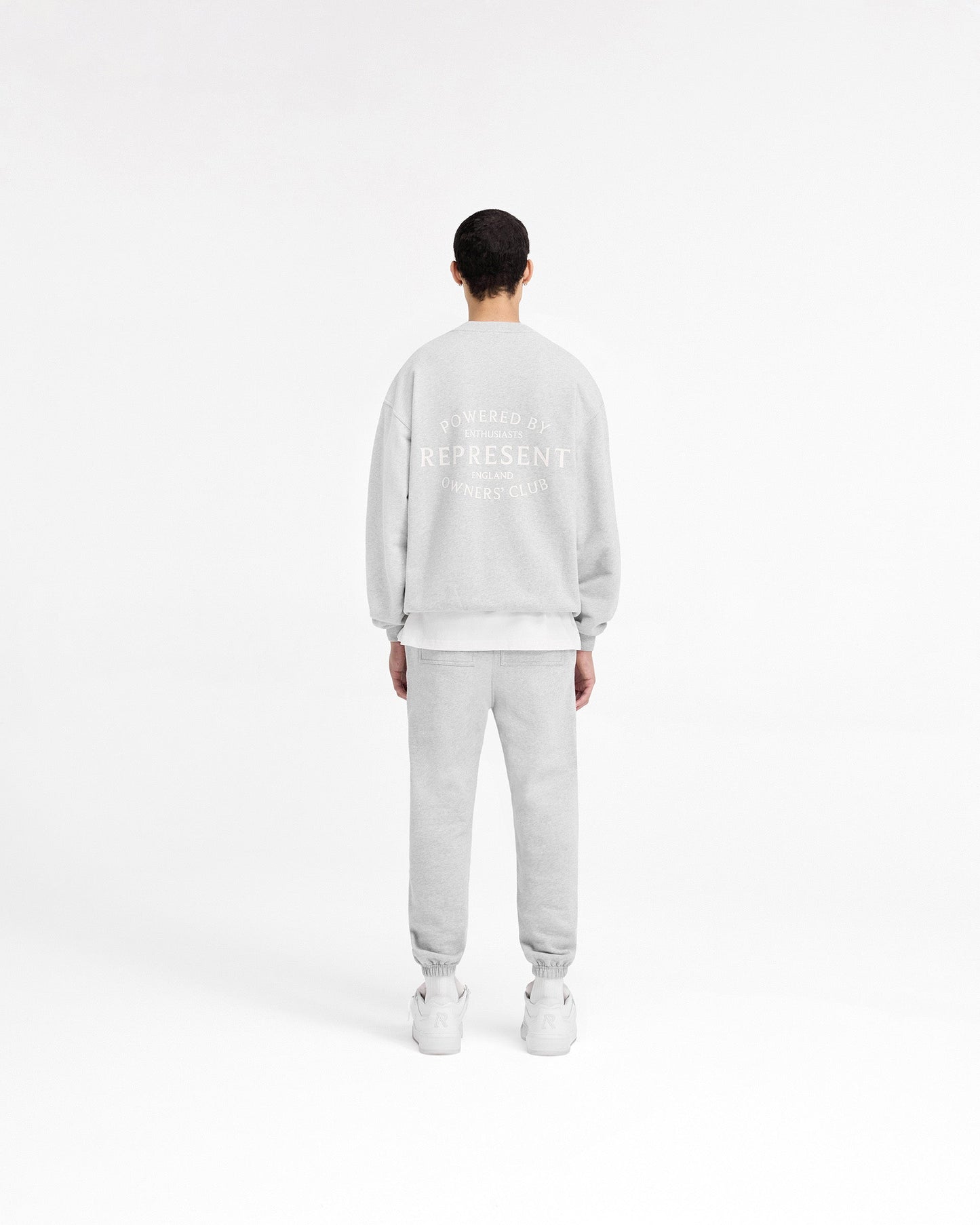 Represent Owners Club Stamp Sweater - Ash Grey